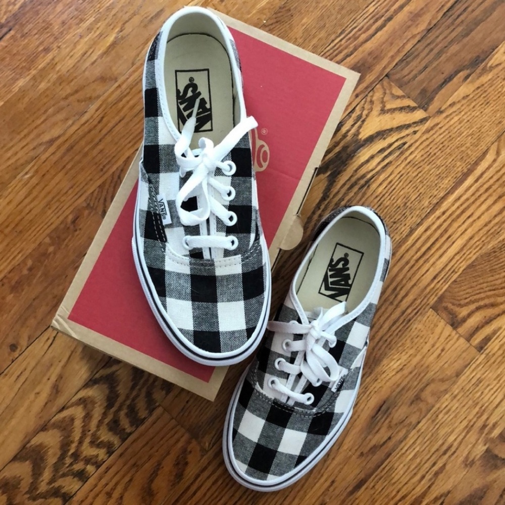 Vans Authentic (Madewell) Plaid/ Ghigham